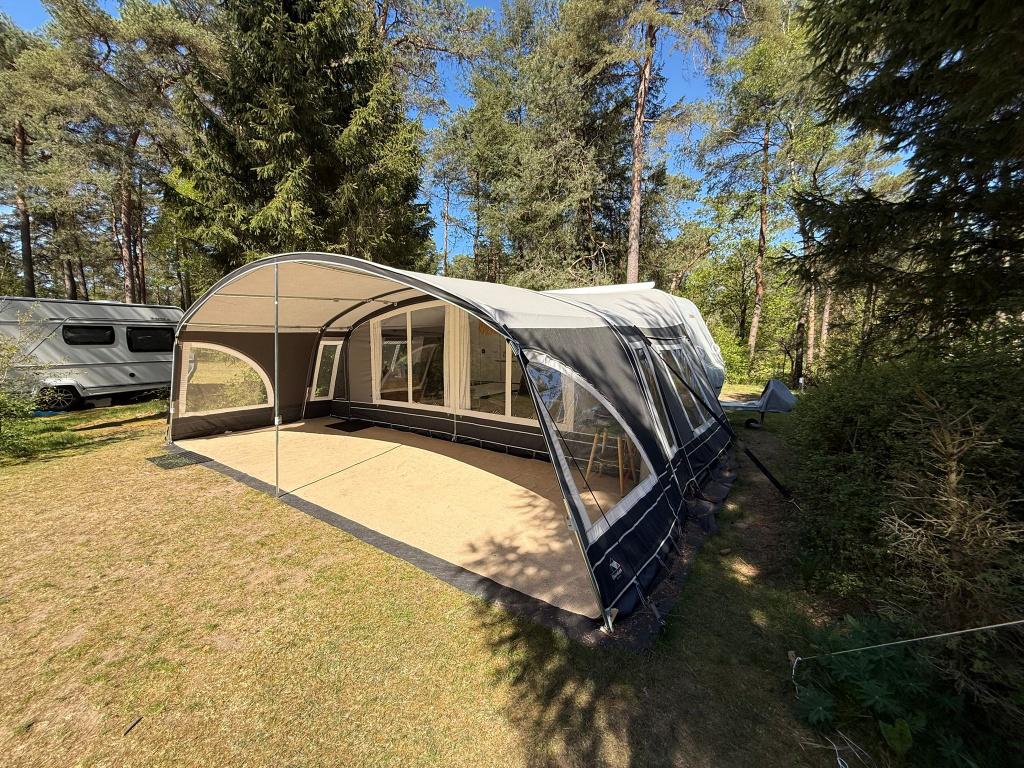 Voortent Dorema Onyx 270 maat 14 met kuipzeil en luifel, Caravans en Kamperen, Caravan accessoires, Ophalen, Zo goed als nieuw