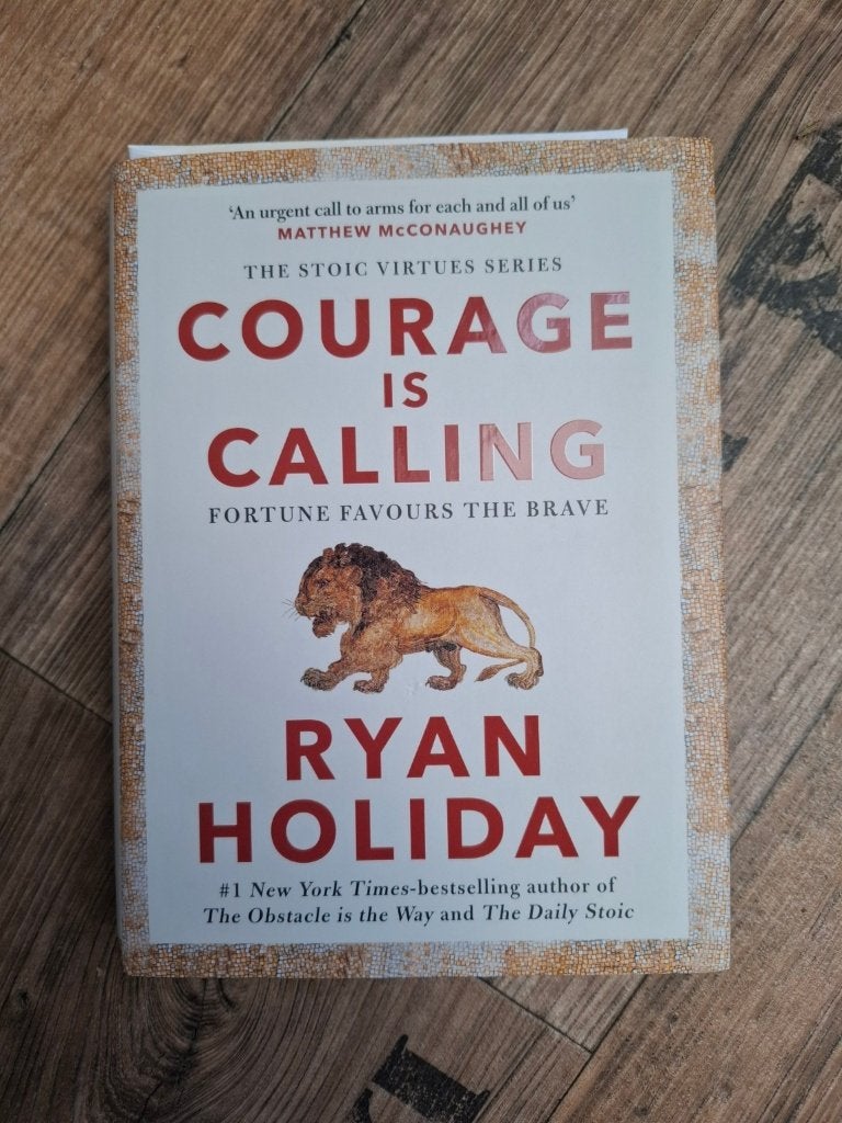 Courage Is Calling – Ryan Holiday | hardcover Engels, Ophalen of Verzenden, Zo goed als nieuw, Praktische filosofie