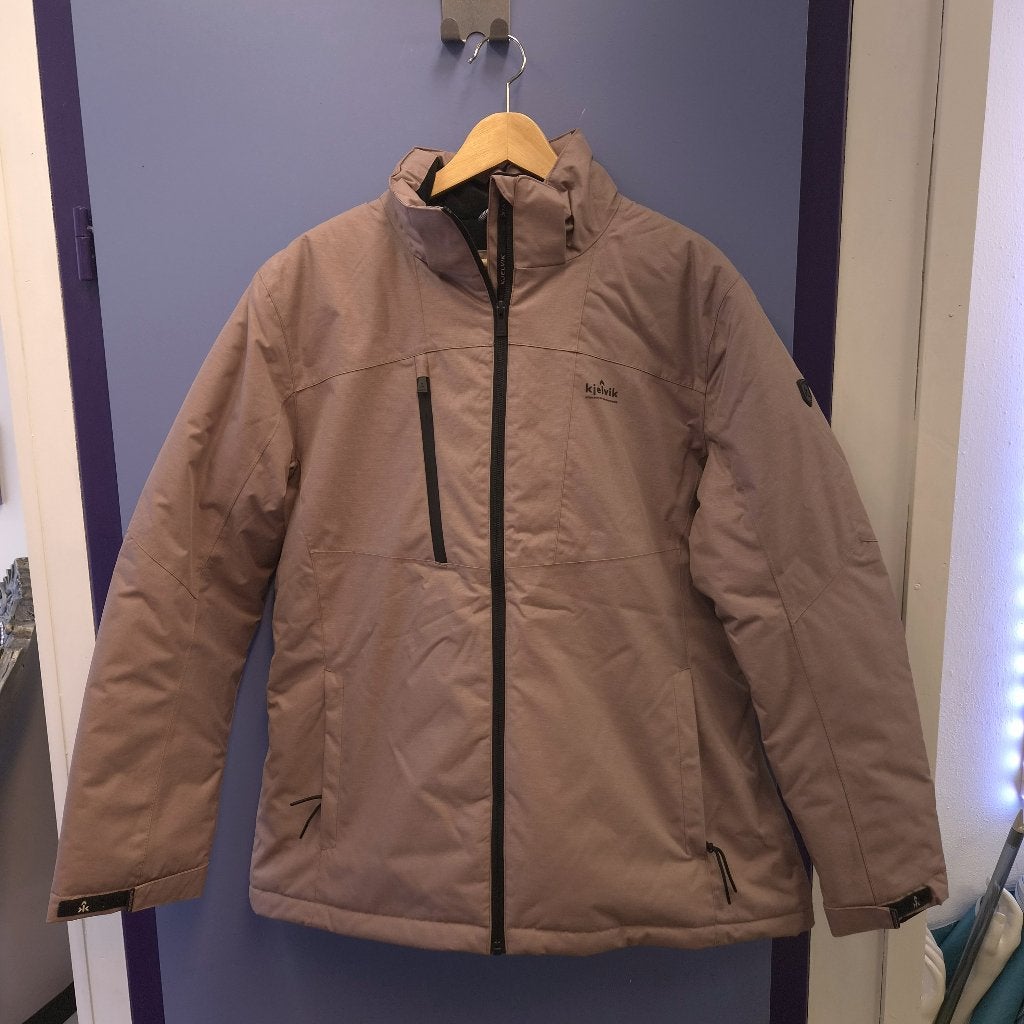 Kjelvik Linna winterjas Waterproof roze taupe mt 46 nr 52273, Kleding | Dames, Onbekend, zie label, Maat 46/48 (XL) of groter