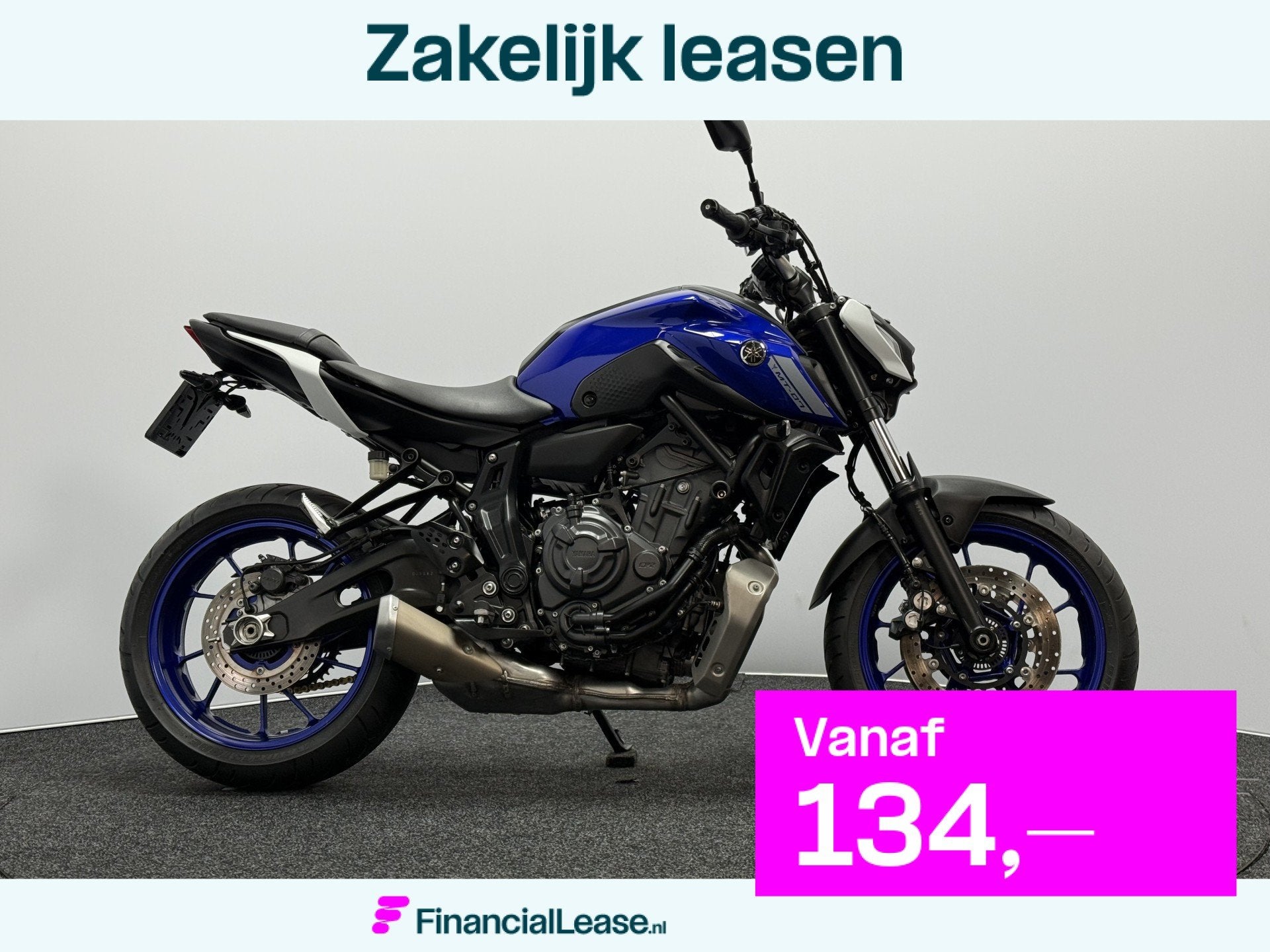 Yamaha MT 07 ABS, Bedrijf, 689 cc, Handgeschakeld, Naked bike