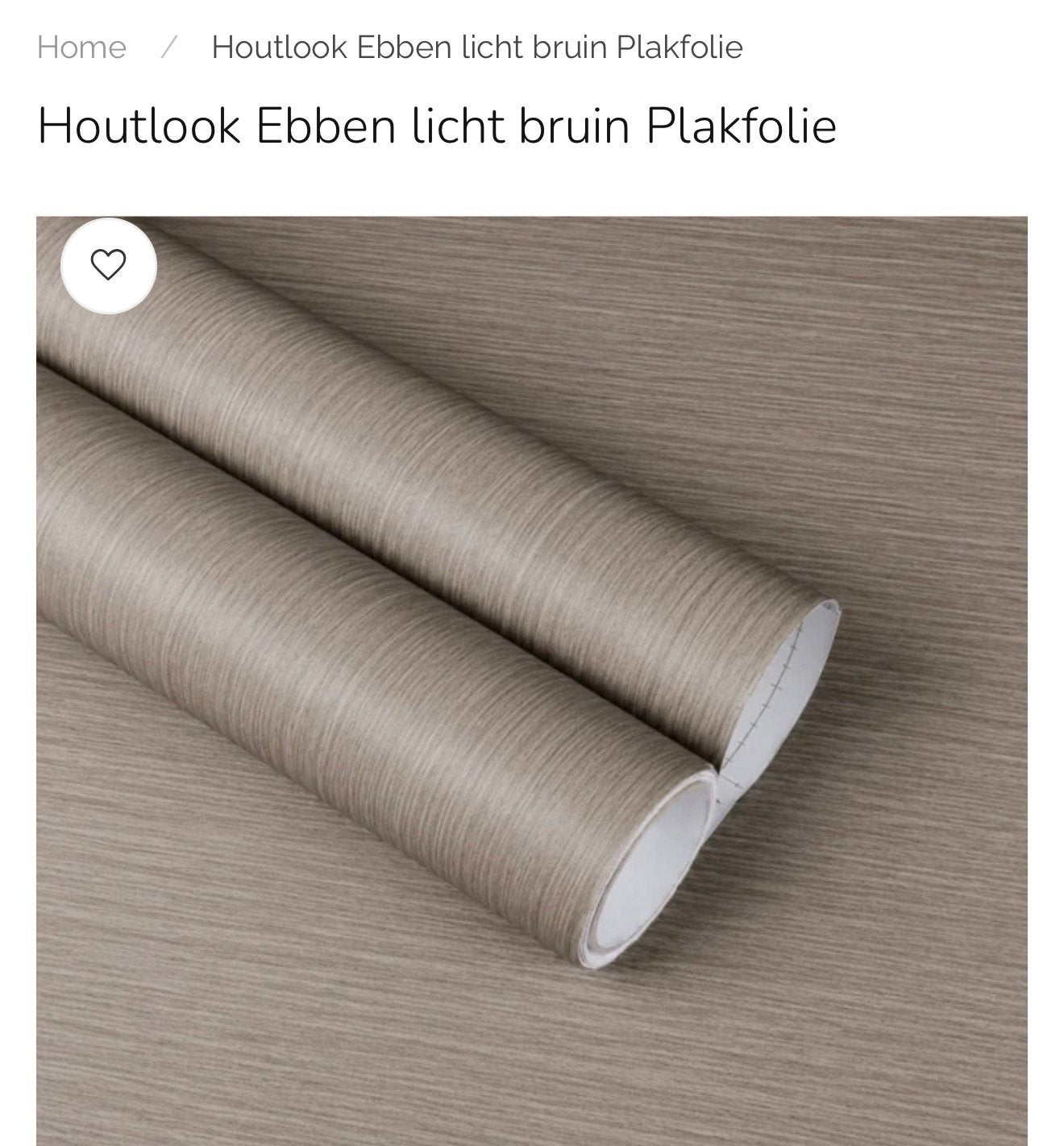 Plakfolie / wrapfolie houtlook licht bruin 2x1,22 meter, Overige patronen, Overige typen, Overige merken, Ophalen of Verzenden