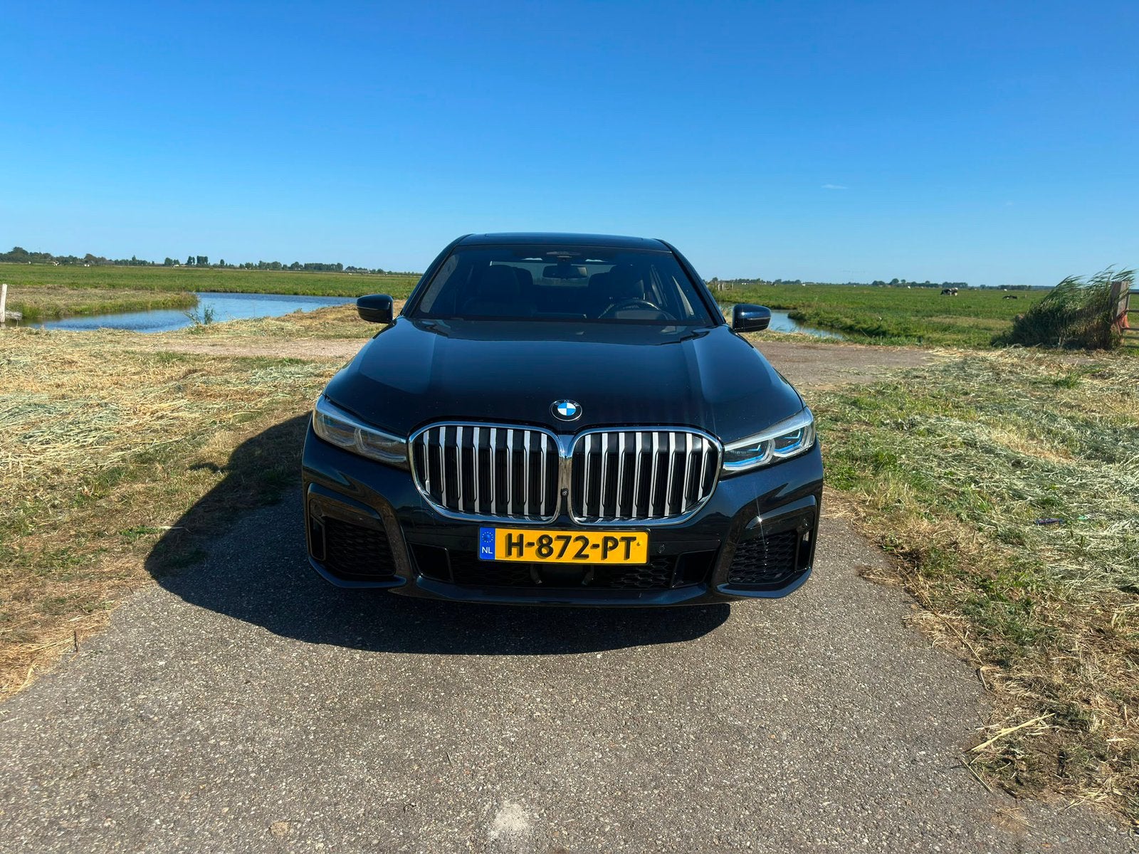 BMW 7-Serie 745e 394pk Iperformance Aut 2020 Zwart, Automaat, Lichtsensor, Zwart, Vierwielaandrijving