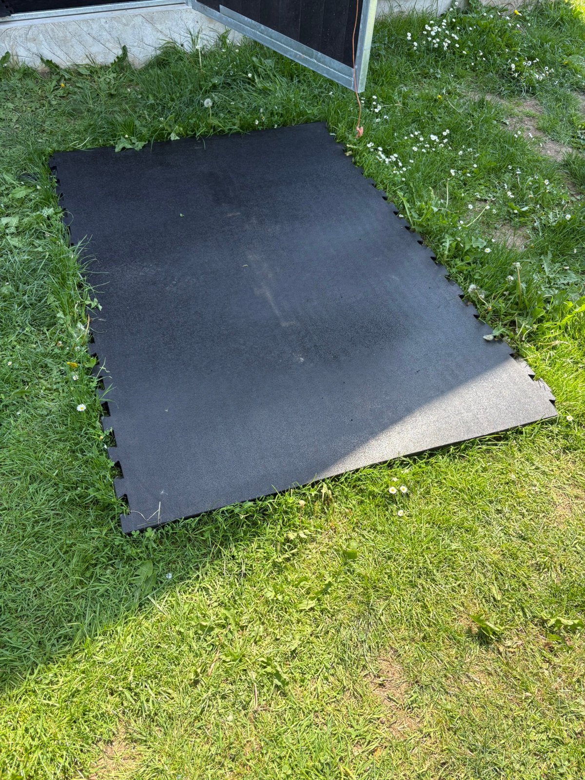 3x RUBBER INTERLOCK STALMAT "AMOEBA" - 1.22X1.82M, Dieren en Toebehoren, Ophalen, Zo goed als nieuw, Overige soorten
