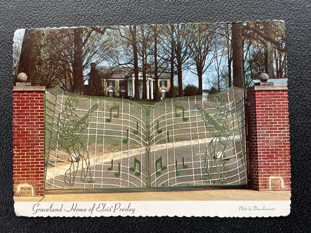 ansichtkaart / kaart van Elvis Presley , Graceland., Verzenden, 1960 tot 1980, Sterren en Beroemdheden