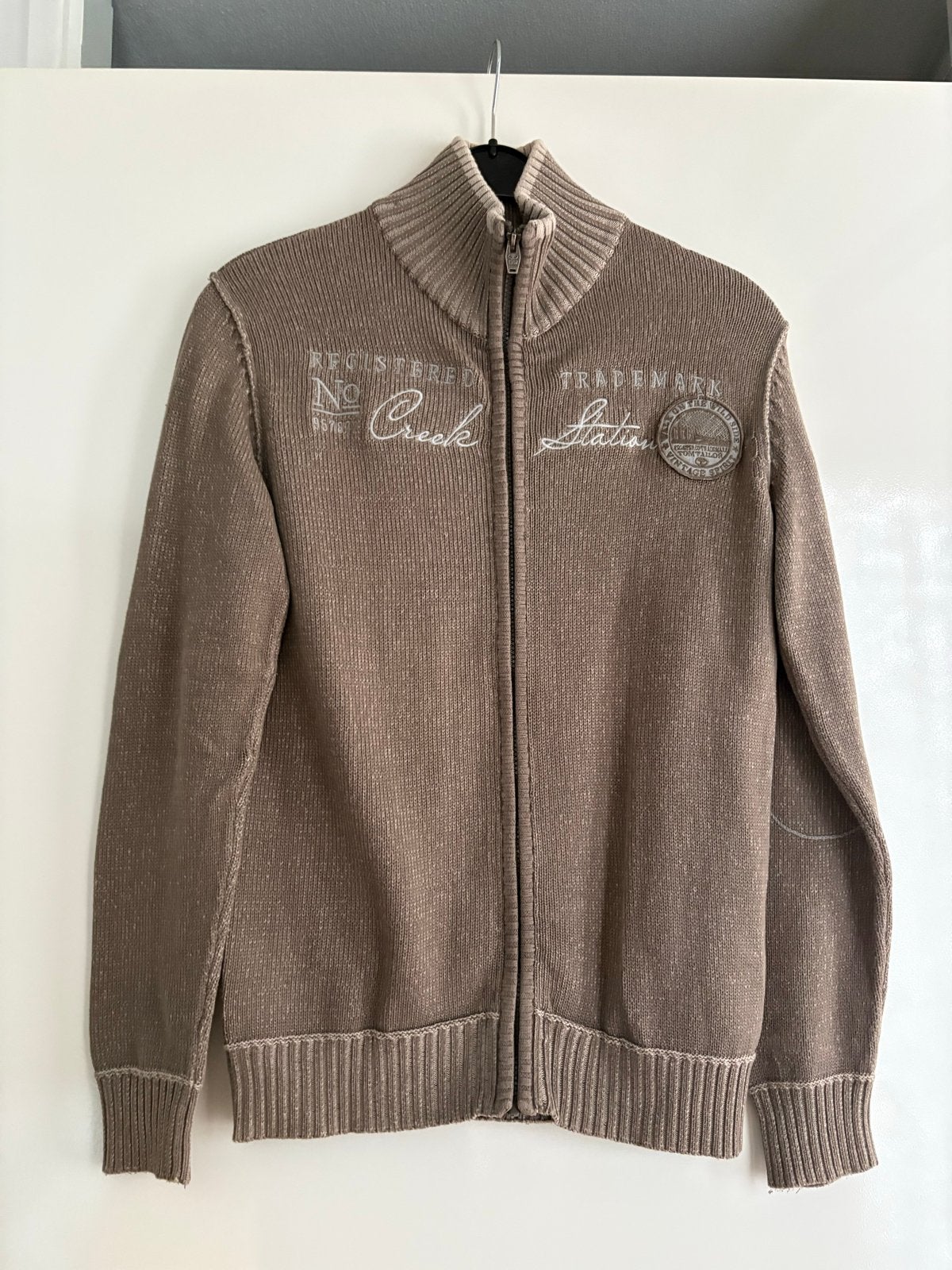 Tom Tailor Heren Vest - Maat S - Zo goed als nieuw, Beige, Ophalen of Verzenden, Zo goed als nieuw, Tom Tailer
