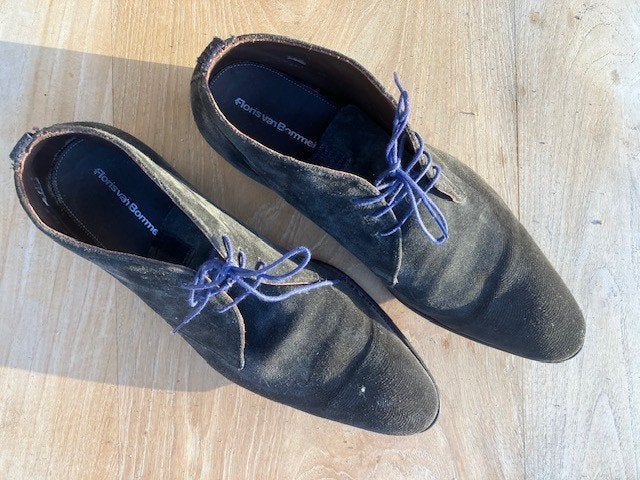 Floris van Bommel schoenen, Schoenen met lage hakken, Blauw, Floris van Bommel, Ophalen of Verzenden