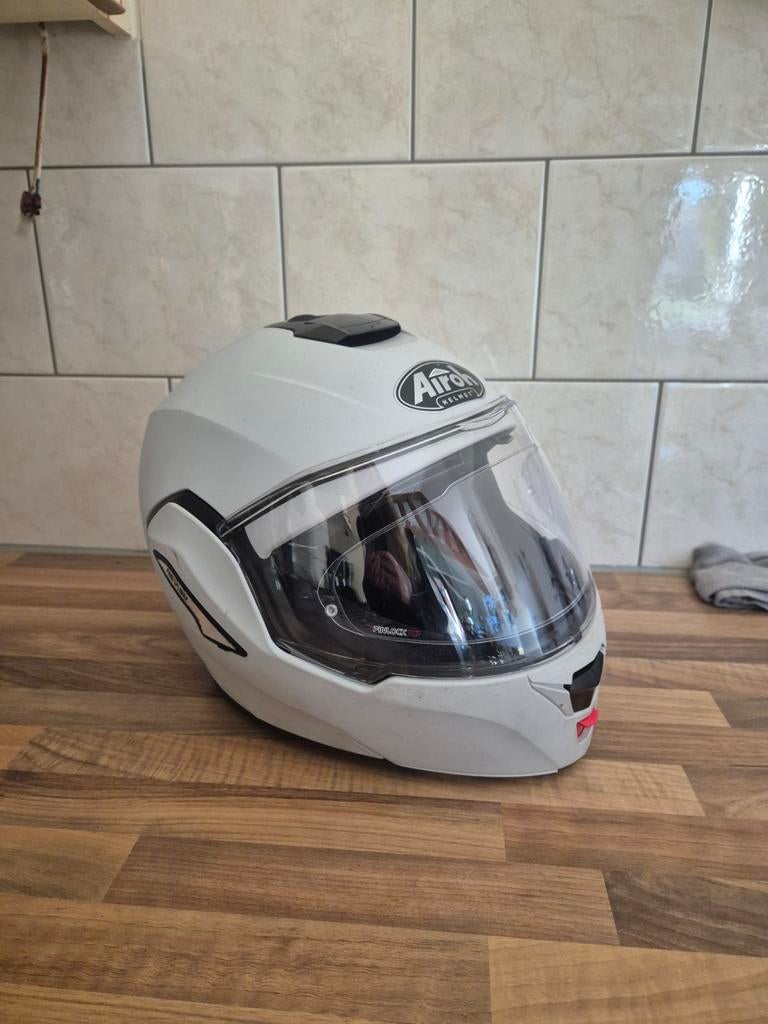 Airoh motor helm maat L, Motoren, Ophalen, Tweedehands, Integraalhelm, Overige merken
