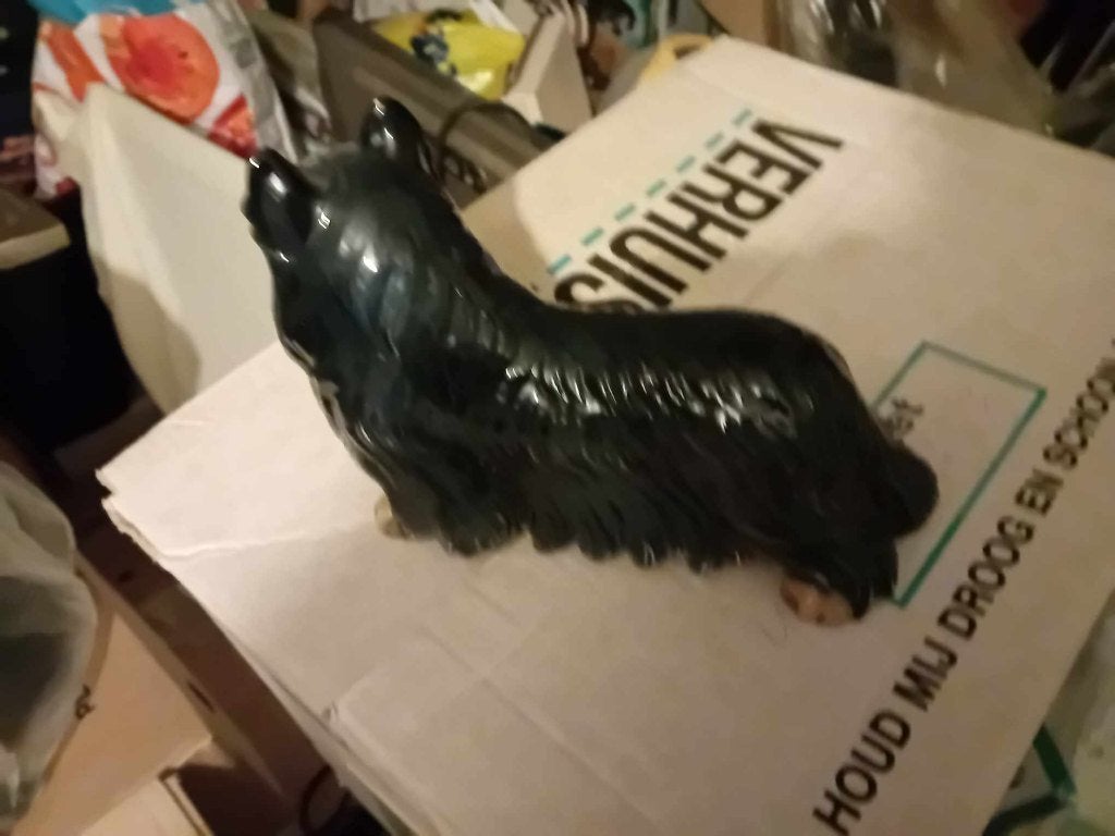 mooie antieke   hond, Ophalen