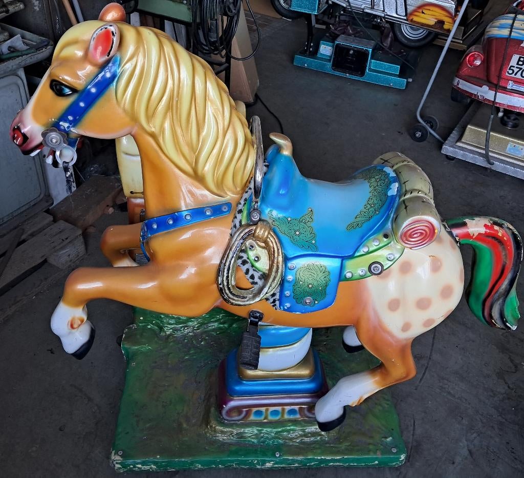 Kiddy ride Cogan Paard, Verzamelen, Ophalen, Gebruikt