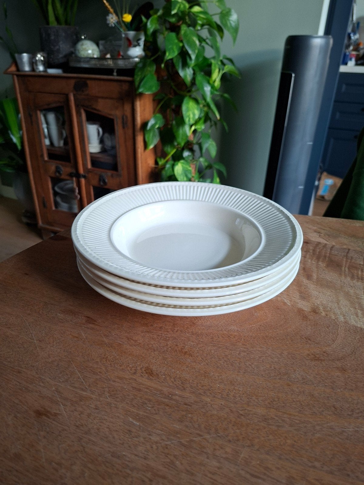 Wedgwood Edme diepe borden, Antiek en Kunst, Antiek | Servies los, Ophalen of Verzenden