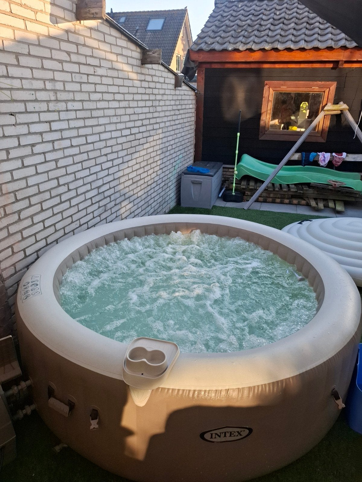 Intex PureSpa Bubble Massage 6-persoons, Ophalen