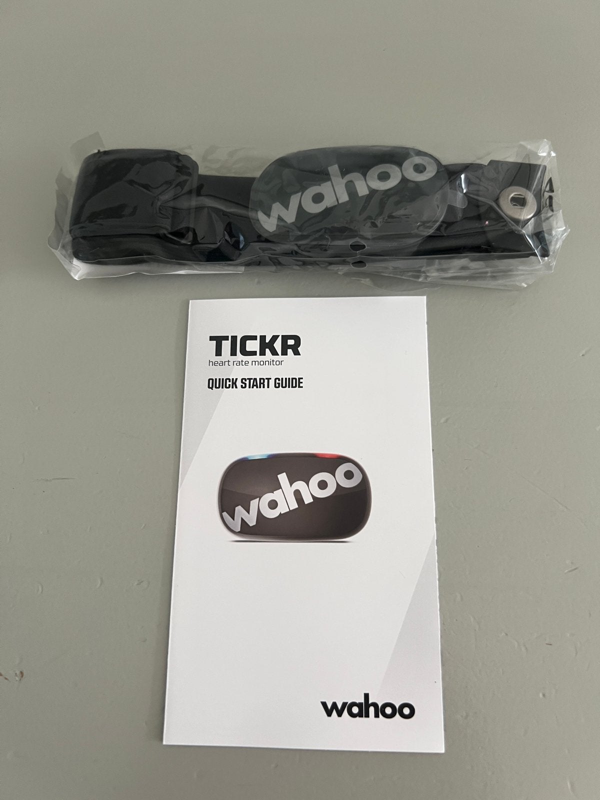 NIEUW wahoo TICKR hartslag meter met borstband, Ophalen of Verzenden, Nieuw, Overige merken, Met borstriem