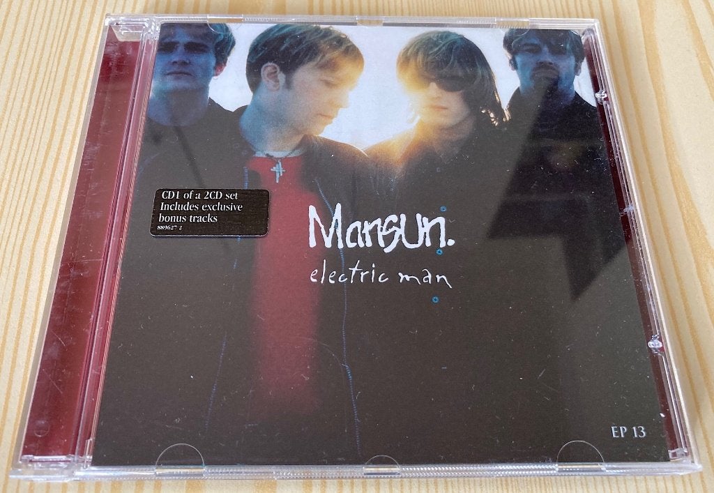 CD Single Mansun - Electric Man (CD 1 of 2) UK Import, Ophalen, Zo goed als nieuw, Rock en Metal