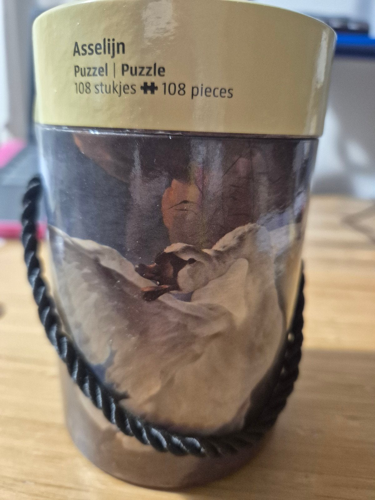 Asselijn De Bedreigde Zwaan Puzzel 108 stukjes Rijksmuseum, Hobby en Vrije tijd, Denksport en Puzzels, Ophalen of Verzenden, Minder dan 500 stukjes