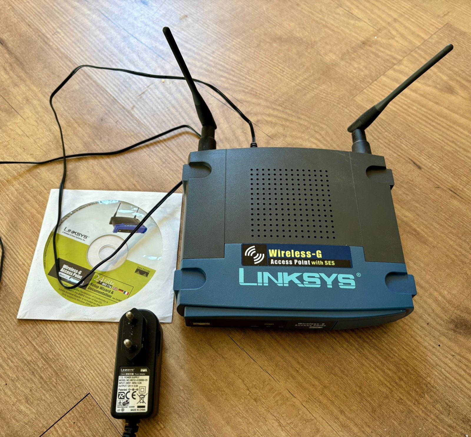Linksys WAP54G Wireless-G Access Point – Retro Classic, Ophalen of Verzenden, Gebruikt, Router