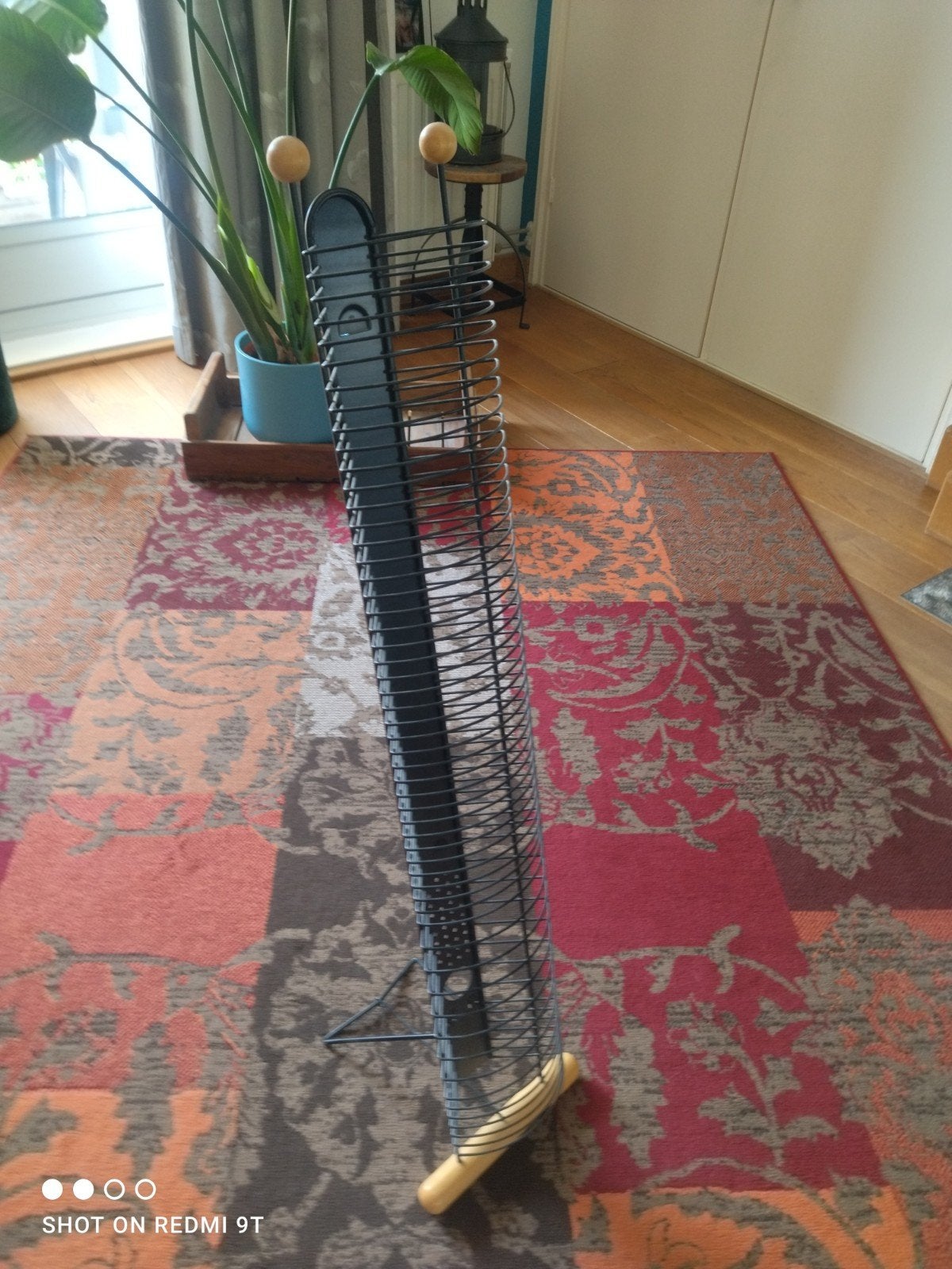 CD rek (voor 60 cd's) incl 29 cd's, Huis en Inrichting, Woonaccessoires | Cd- en Dvd-rekken, Ophalen, Zo goed als nieuw, Metaal