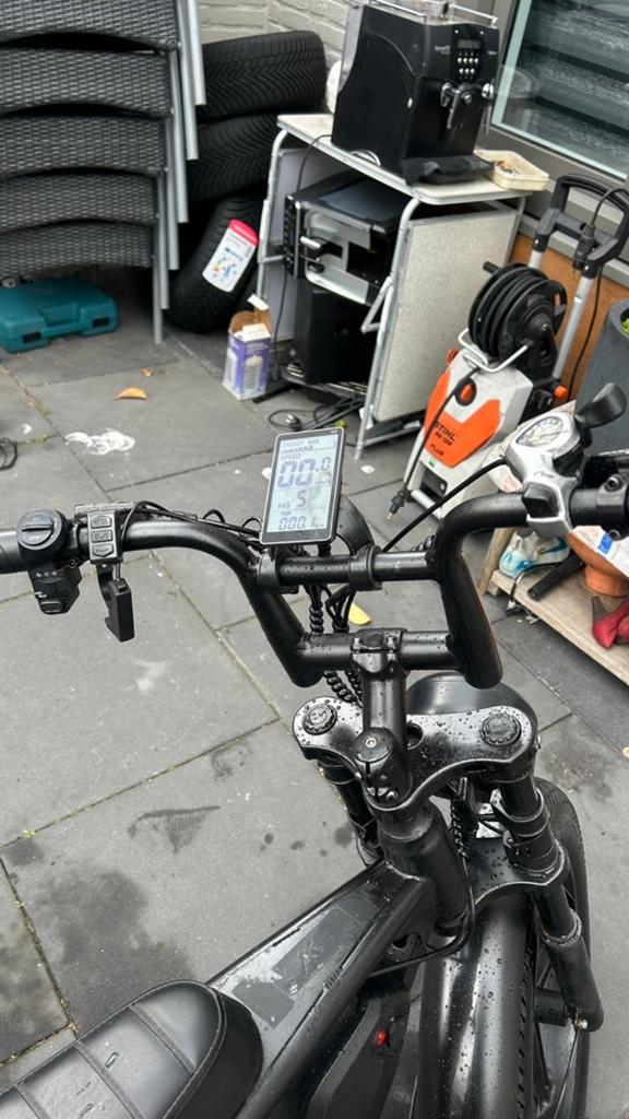 Stoere Fatbike E-bike - Zwart, Goede Staat, Ophalen of Verzenden, Gebruikt