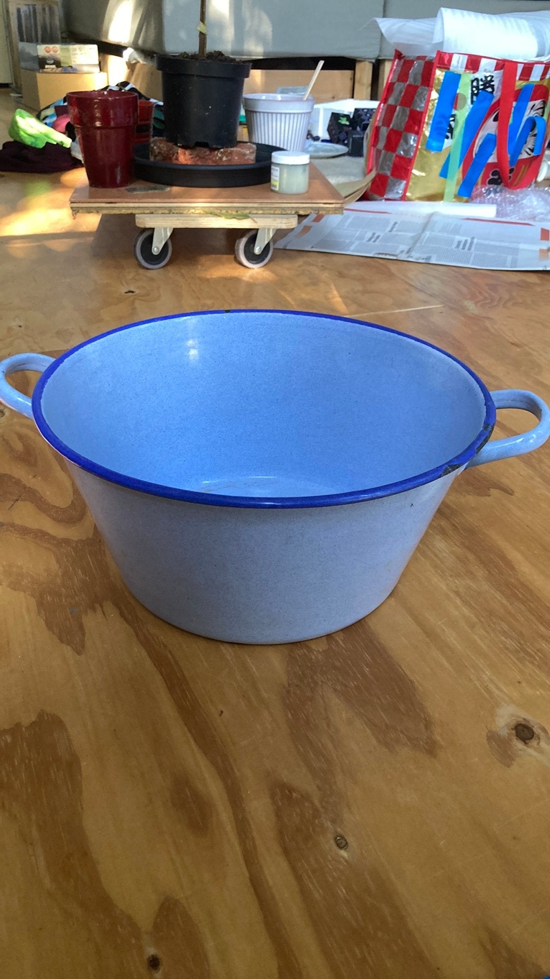 Geëmailleerde teil, Ophalen of Verzenden