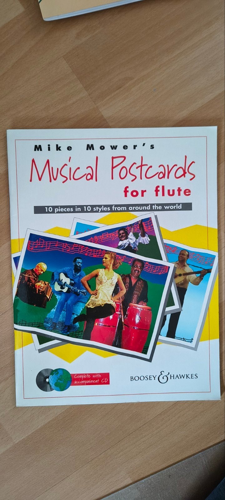 Musical postcards voor dwarsfluit met cd, Dwarsfluit of Piccolo, Ophalen of Verzenden, Zo goed als nieuw, Thema