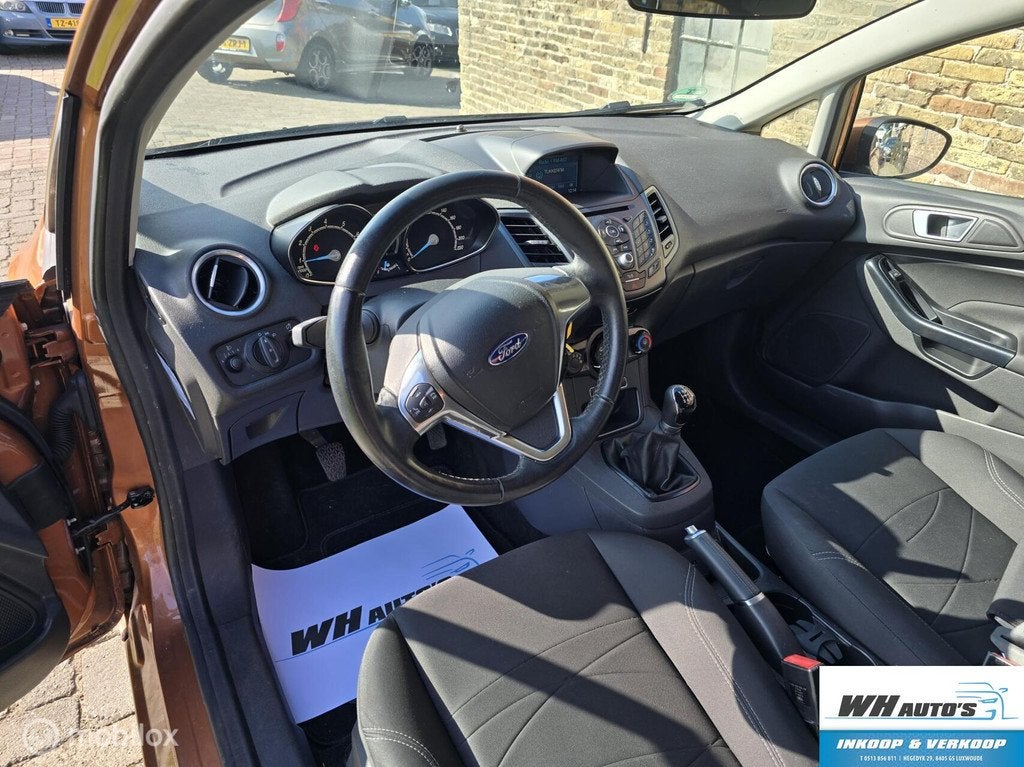 Ford Fiesta 1.0 Style Essential | NAVI | Zeer netjes, Auto's, Ford, Gebruikt, 525 kg, Bruin, 23 km/l