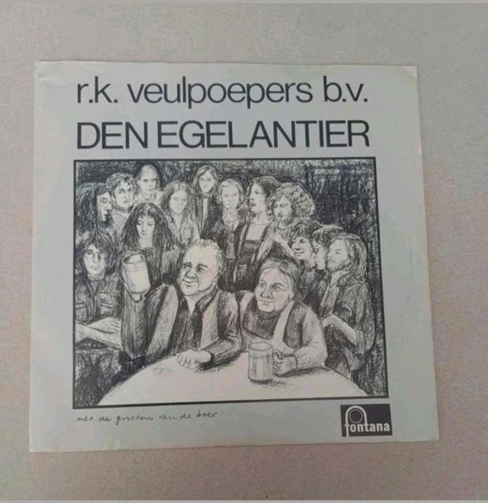 R.K. Veulpoepers B.V. - Den Egelantier, Beschermende buitenhoes, Ophalen of Verzenden, Gebruikt, Pop