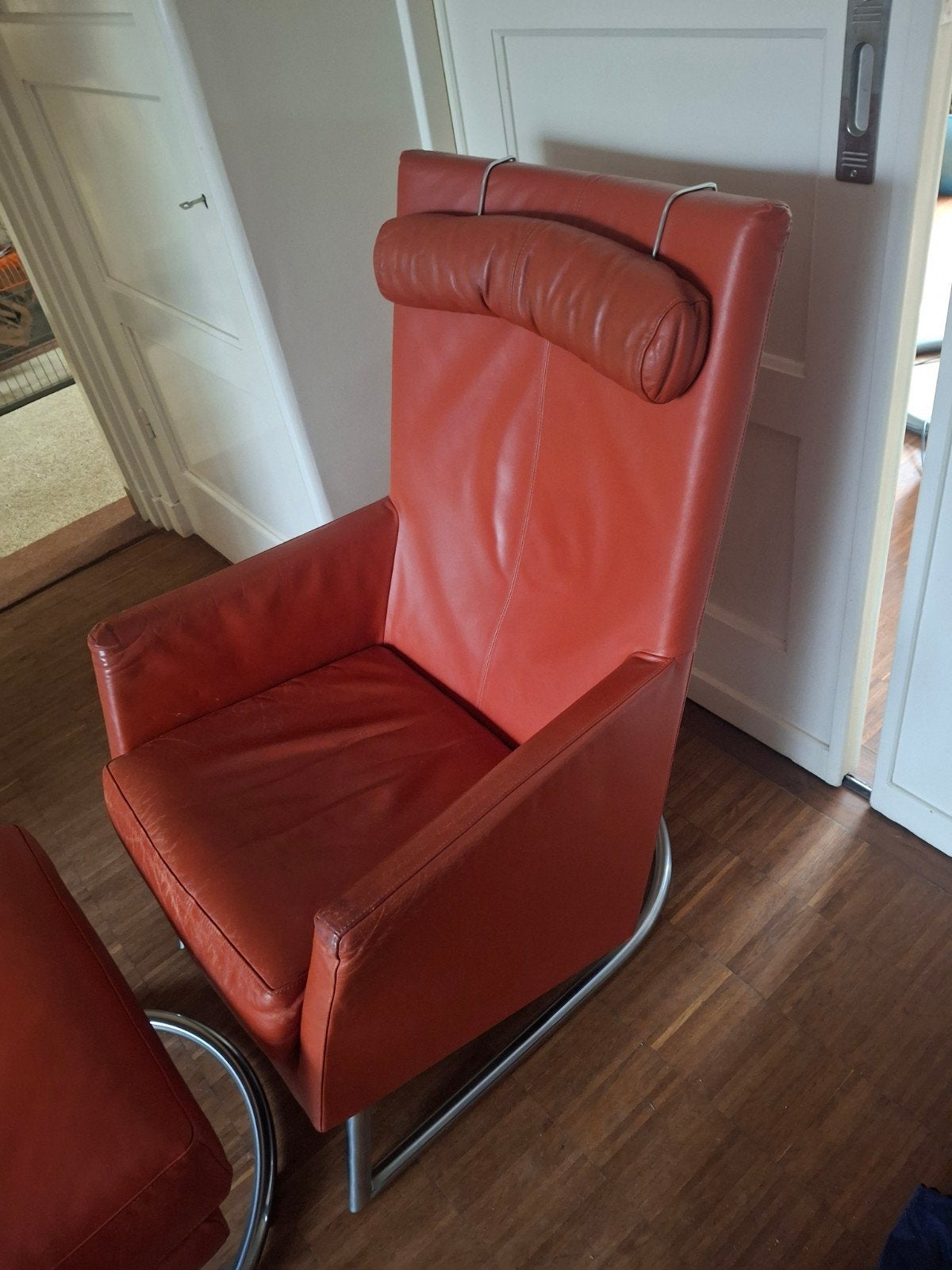 Montis Madonna leren fauteuil., Ophalen