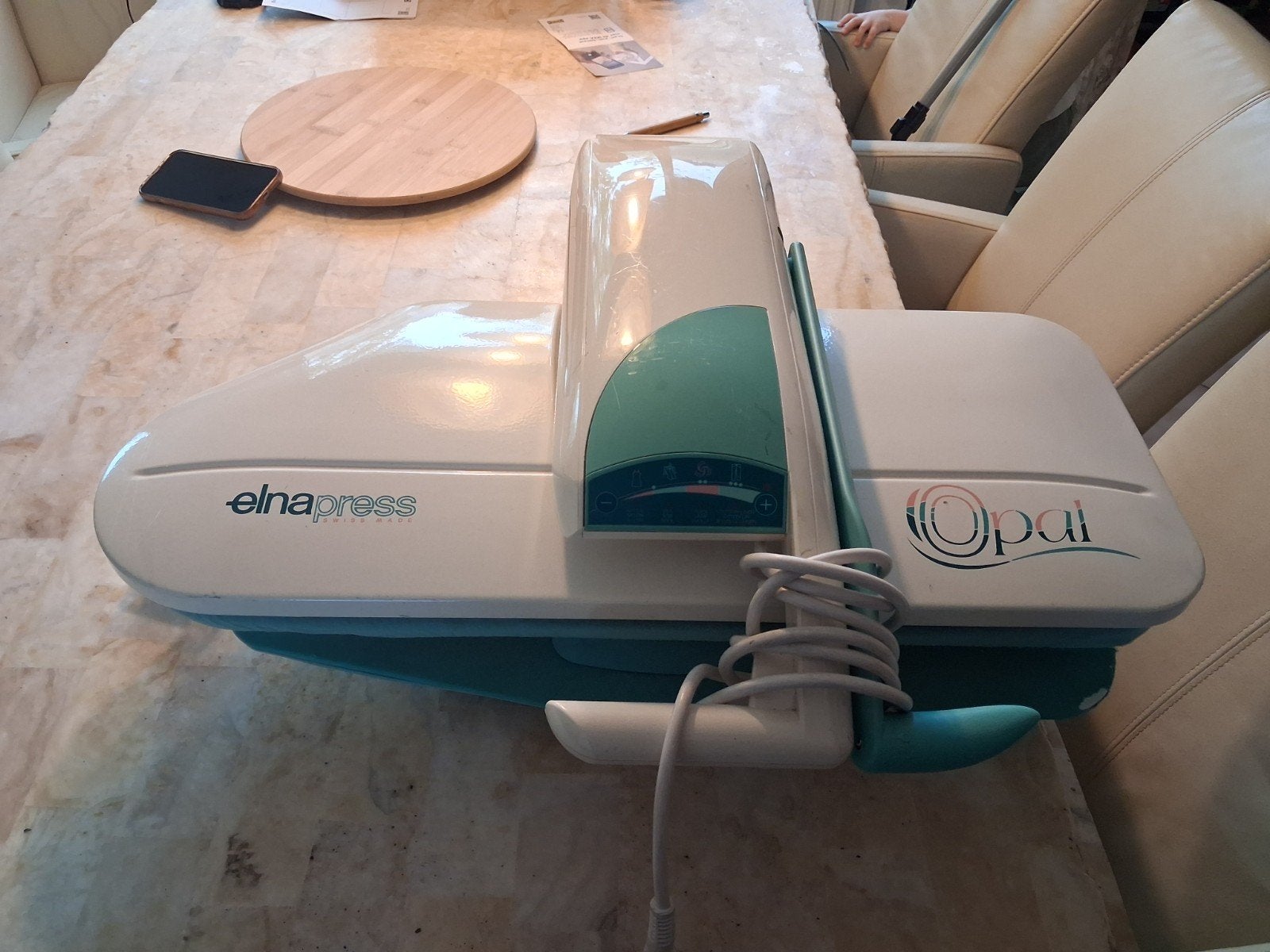ElnaPress Opal Strijkpers, Witgoed en Apparatuur, Ophalen, Gebruikt, Strijkijzer met snoer