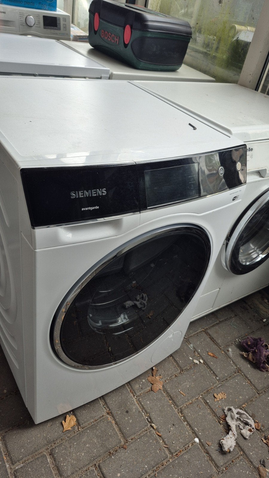 Jonge siemens 10 kg wasmachine 1600 toeren A+++ met wifi, Ophalen, Zo goed als nieuw, Wit