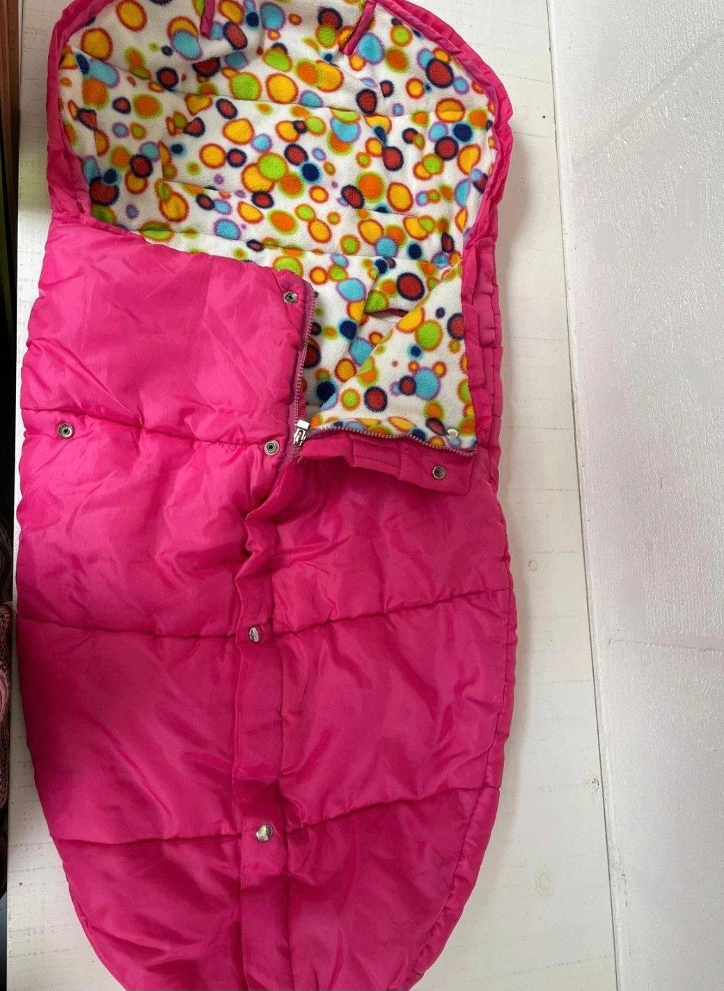 Vrolijke voetenzak, goede kwaliteit., Kinderen en Baby's, Buggy's, Ophalen, Zo goed als nieuw, Voetenzak