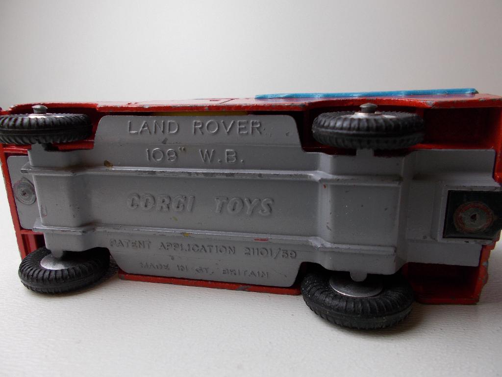1962 Corgi Toys GS19 LAND ROVER CHIPPERFIELDS CIRCUS + HUIF!, Ophalen of Verzenden, Zo goed als nieuw, Auto, Corgi