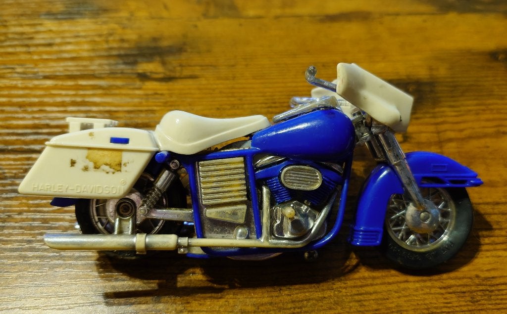 Polistil Harley-Davidson Electra Glide (Jaren '70) - MS 101, Kinderen en Baby's, Ophalen, Gebruikt