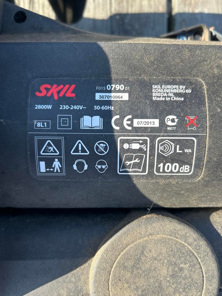Skil Bladzuiger/Bladblazer 2800W met zuigfunctie, Ophalen, Gebruikt, Handgedragen, Met opvangzak