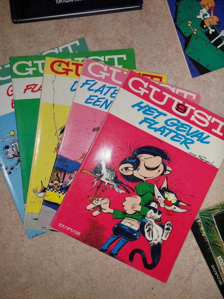 Grote stapel stripboeken (diverse titels), Meerdere stripboeken, Ophalen, Gelezen