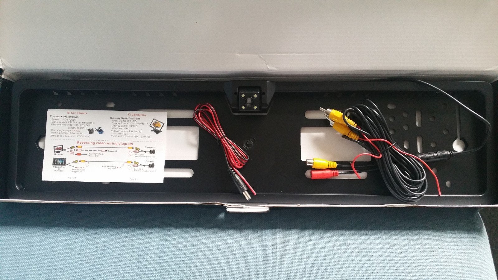 Kentekenplaatcamera Nieuw, Auto diversen, Carkits, Ophalen, Nieuw