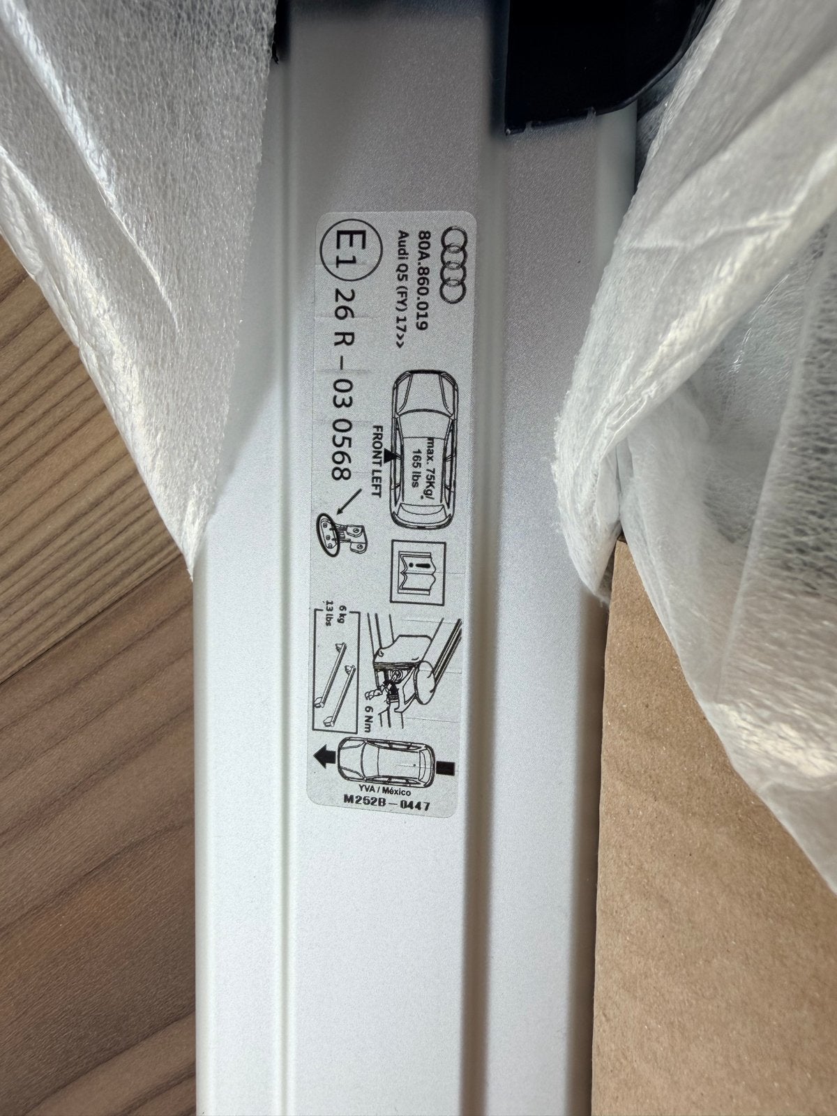 Originele Audi Q5 (FY) Dakdragers 8A0 860 019 – Nieuwstaat, Ophalen, Nieuw
