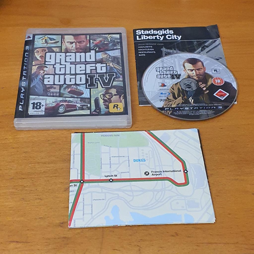 PS3 | Grand Theft Auto IV | GTA IV, Avontuur en Actie, Gebruikt, Vanaf 18 jaar, 1 speler