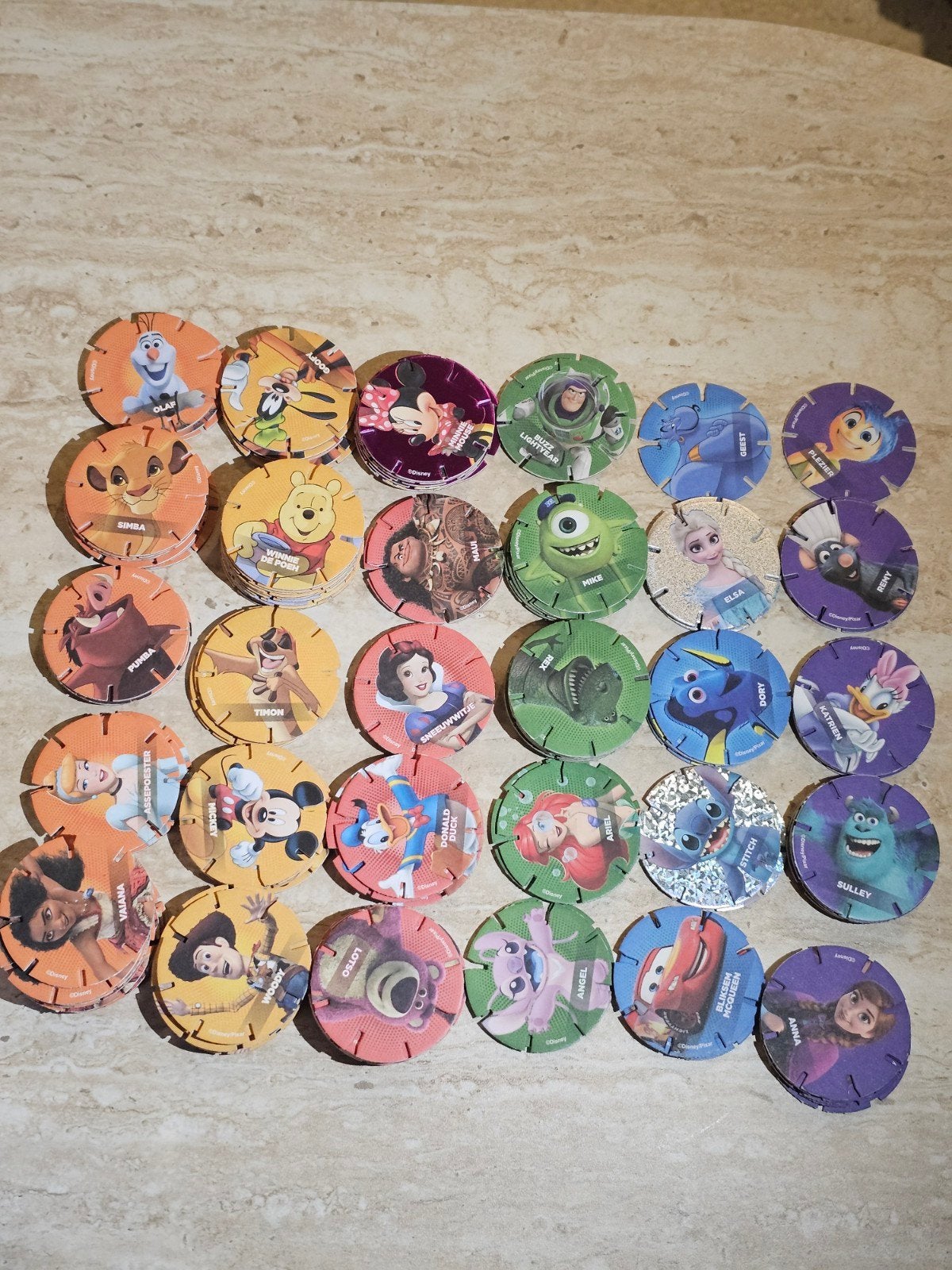 Heleboel Disney Diskeyz Albert Heijn, Verzamelen, Ophalen of Verzenden, Nieuw, Overige soorten, Overige typen