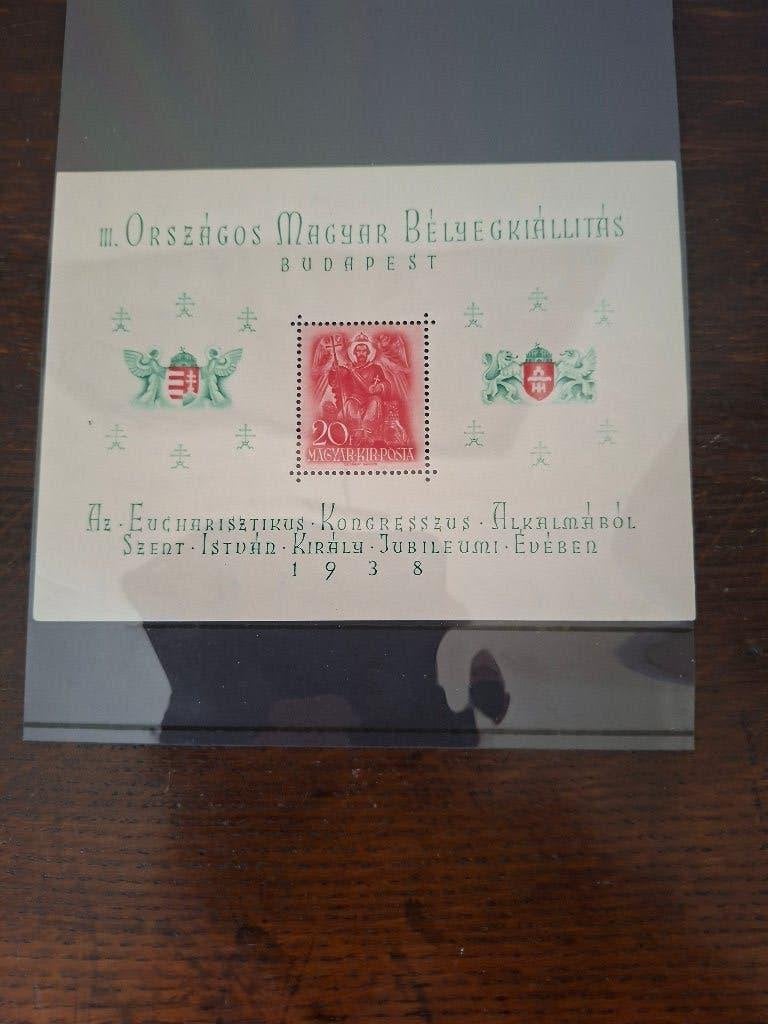 Hongarije block 2 postfris 1938, Postzegels en Munten, Verzenden, Postfris