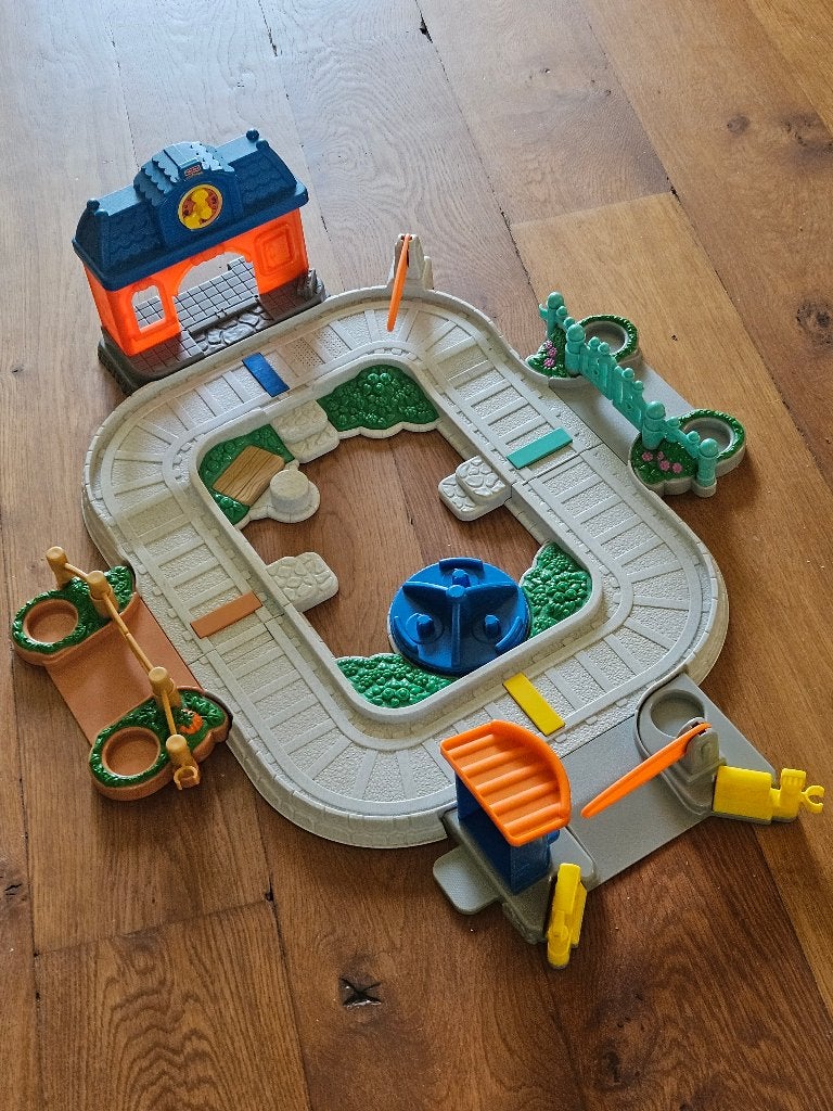 Fisher price treinrail, Ophalen of Verzenden, Gebruikt, Speelset