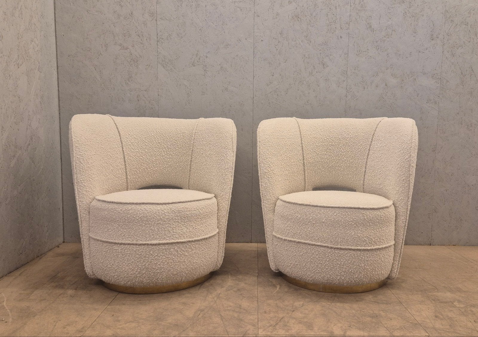 2x Rivièra Maison Gold Label fauteuils, Ophalen, 75 tot 100 cm, Zo goed als nieuw, Rivièra Maison