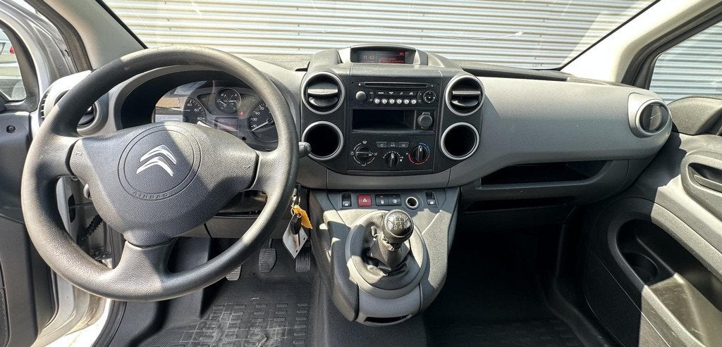 Citroen Berlingo 1.6 BlueHDI 75 Club airco|Cruise, Auto's, Voorwielaandrijving, Stof, 4 cilinders, Citroën