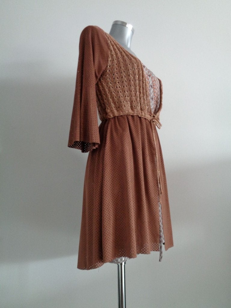 Cristina Gavioli knitwear vest tuniek - small NIEUW, Ophalen of Verzenden, Nieuw, Maat 36 (S), Bruin