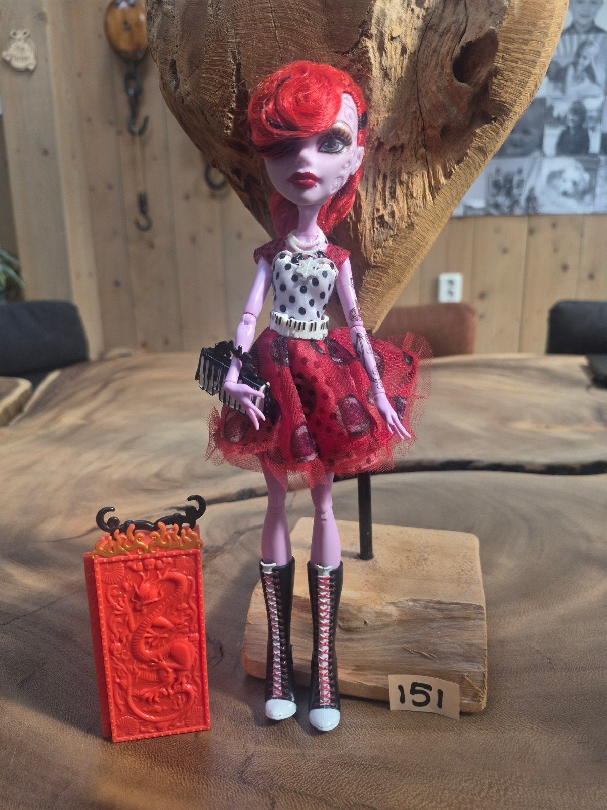 Monster High Pop met Accessoires - Zo goed als nieuw, Ophalen of Verzenden, Zo goed als nieuw, Overige typen
