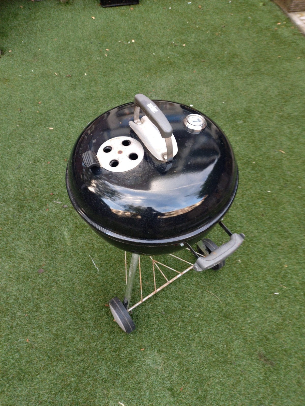 Weber Original Kettle Premium 47cm met hoes, Tuin en Terras, Ophalen, Gebruikt, Weber, Met accessoires
