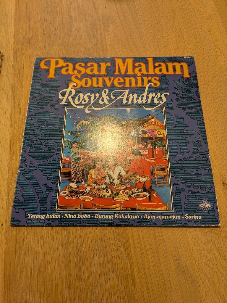 Rosy & Andres - Pasar Malam Souvenirs, Ophalen of Verzenden, Gebruikt, 12 inch, Aziatisch