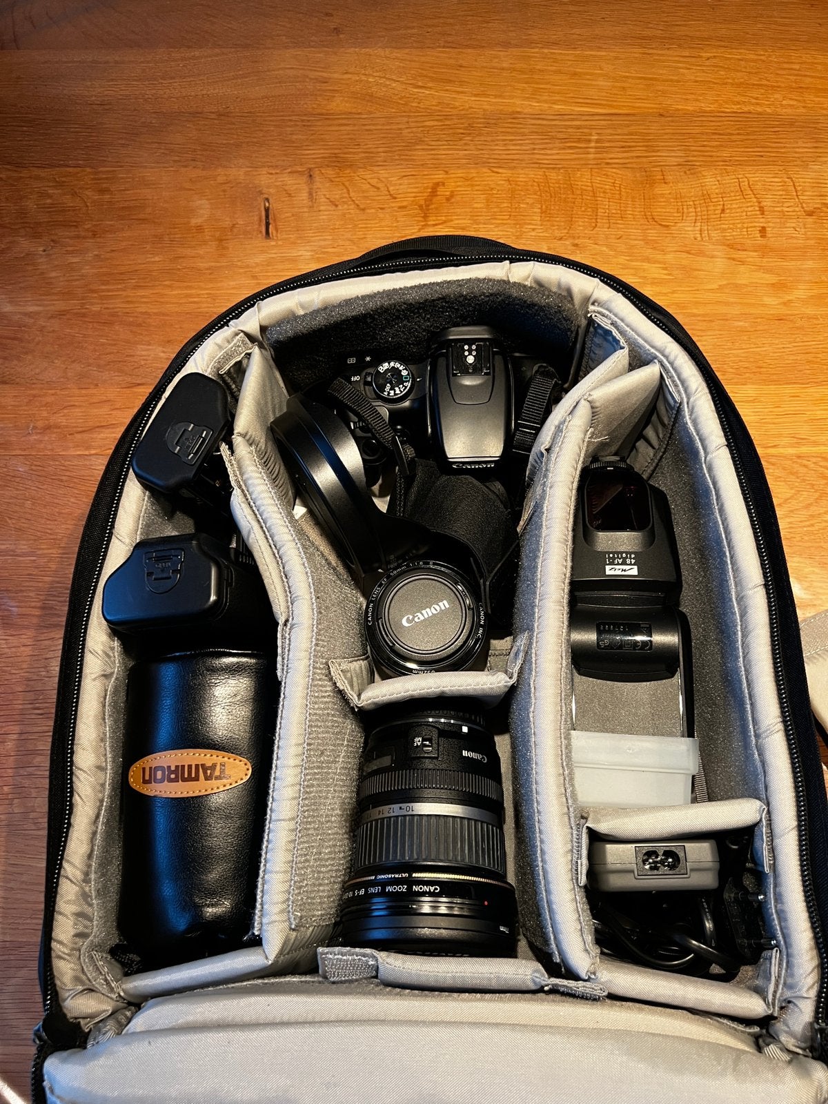CANON Foto Apparatuur Set met Lenzen, Accessoires, Ophalen, Op accu, Gebruikt, Overige typen