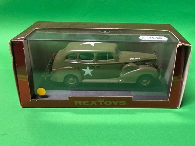 Rextoys Packard Super 8 1940 Berlin Services modelauto, Overige merken, Gebruikt, Auto, Ophalen of Verzenden