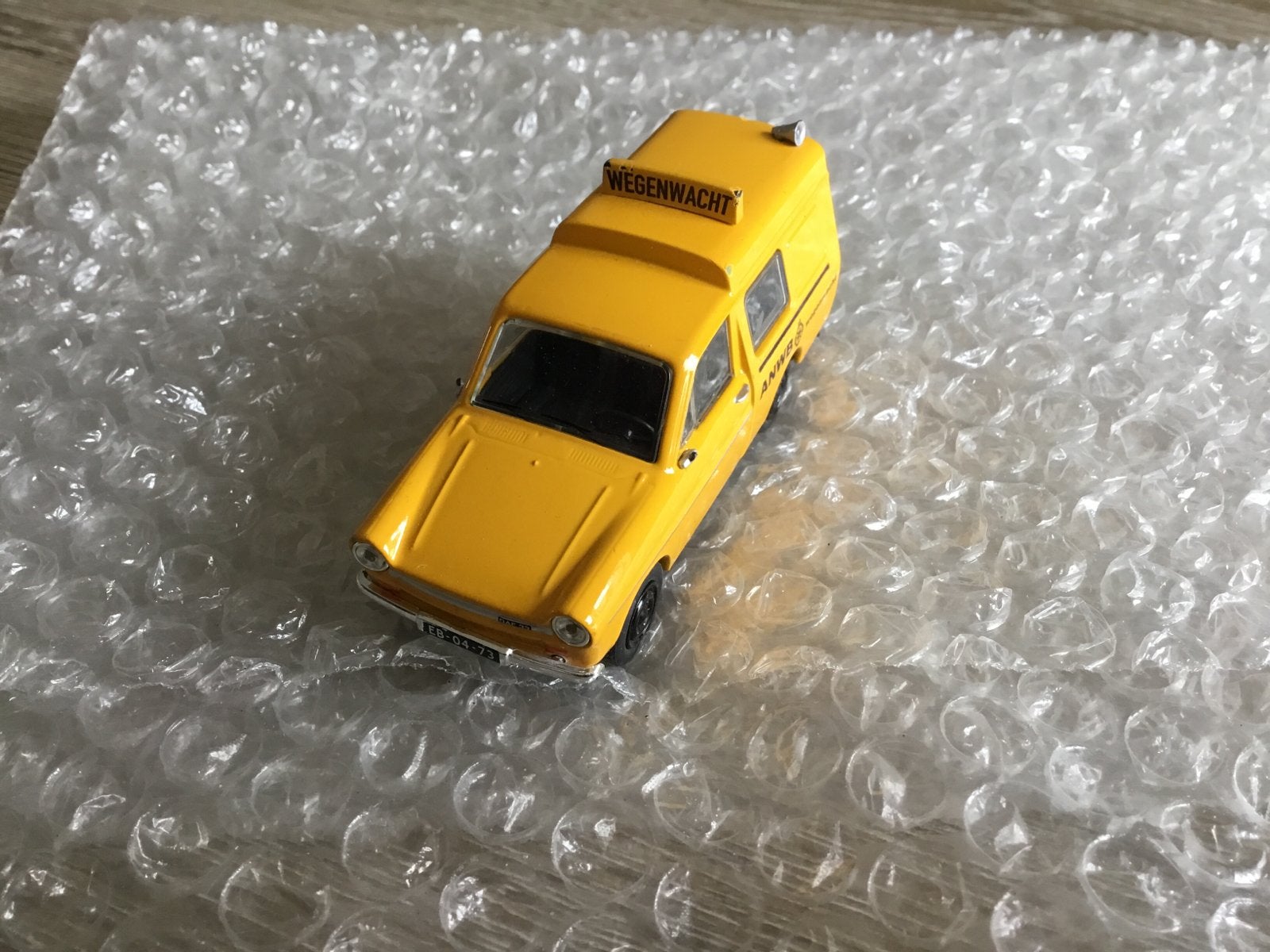 ANWB Wegenwacht busje modelauto - TEMA-TOYS WSI-MODELS, Ophalen of Verzenden, Zo goed als nieuw, Overige typen
