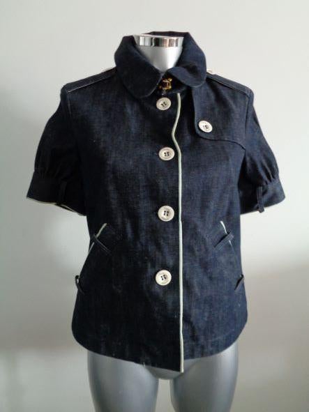 Burberry jasje - Thomas Burberry jasje maat XS/S NIEUW, Blauw, Nieuw, Ophalen of Verzenden, Burberry