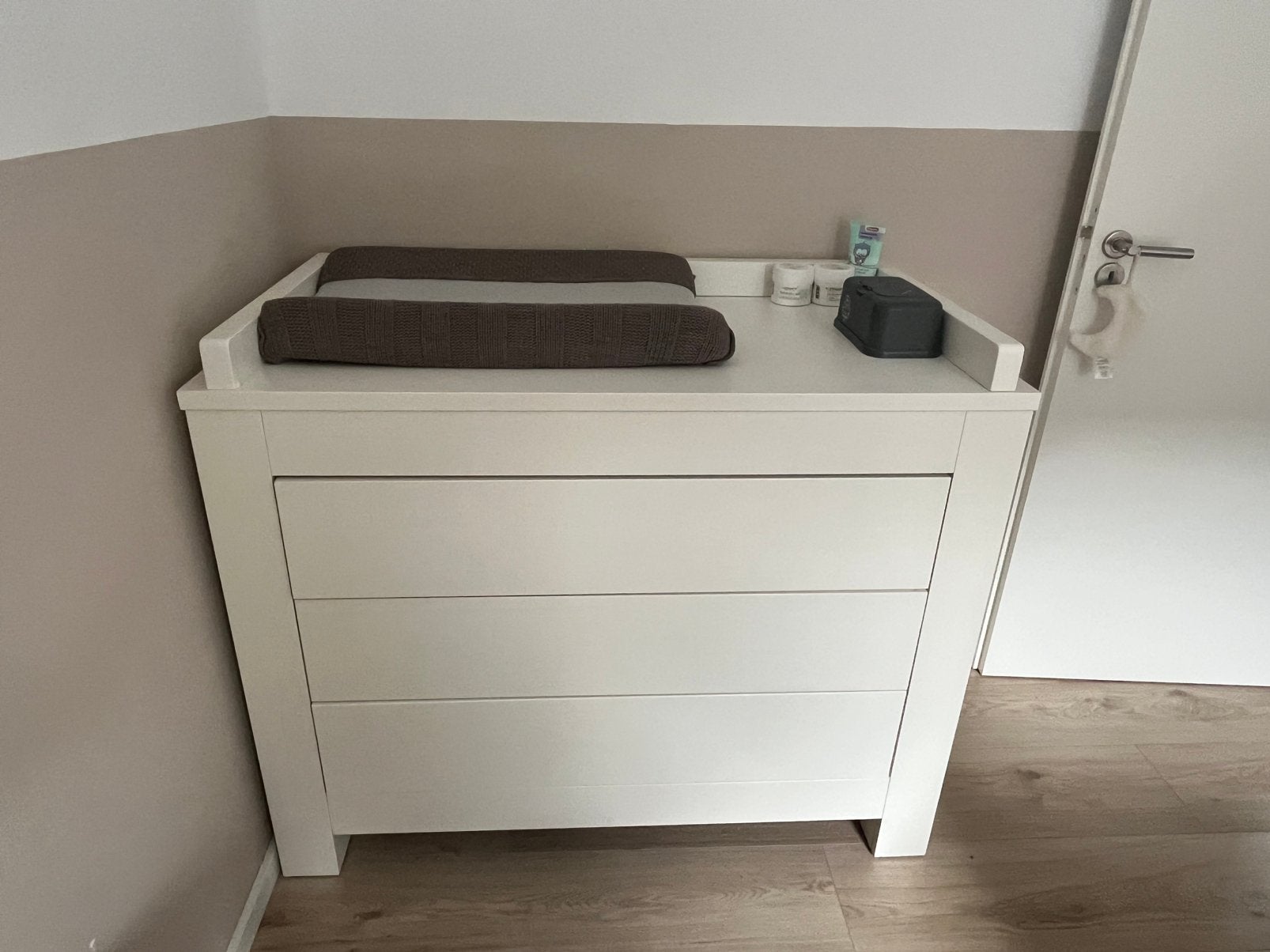 Complete meubelset Kidsmill Alaska voor babykamer, Ophalen, Zo goed als nieuw, Jongetje of Meisje